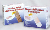 Dukal Economy Tan Adhesive Bandage, 1 x 3 Inch